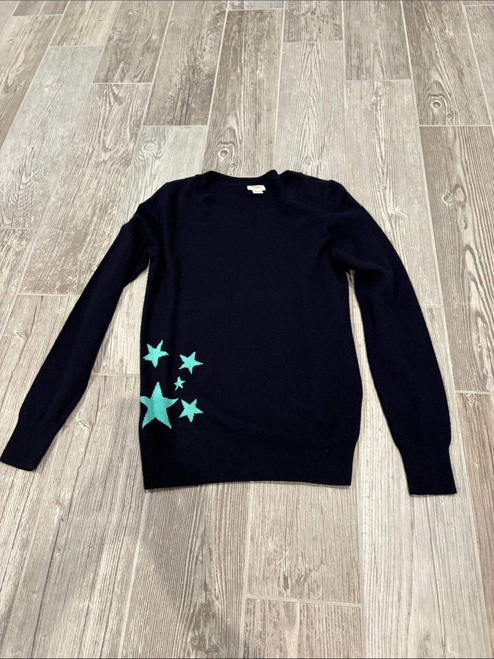 Navy Women's Star-Accent Sweater